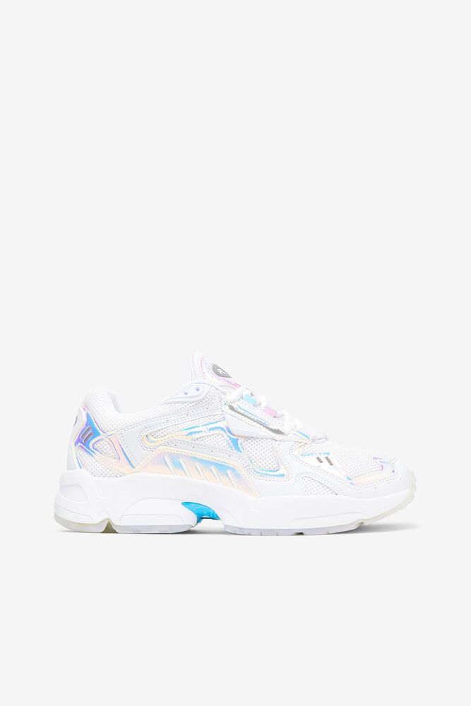 Fila Archive Rjv Iridescent White Sneakers Womens - NZ 60459-MQES